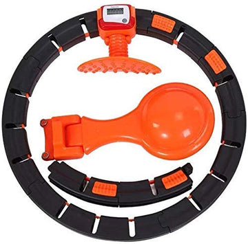 Adjustable Auto Counting Belly Reducer Waist Ring Hoop (6547424870434)